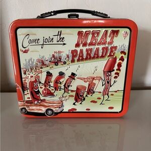 Archie McPhee 2013 Retro Meat Parade Lunch Box